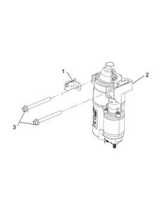 Kohler Zt730-3011 Starting System Diagram and Parts List for Z-FORCELZ48 (53ATDAGB-53ATDAGB050)(2014) Cub Cadet Lawn Tractor